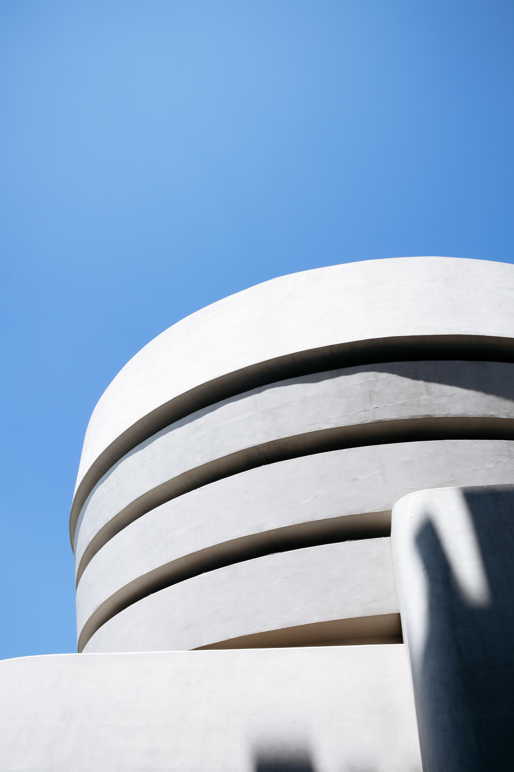 The Guggenheim Museum in New York by Frank Lloyd Wright