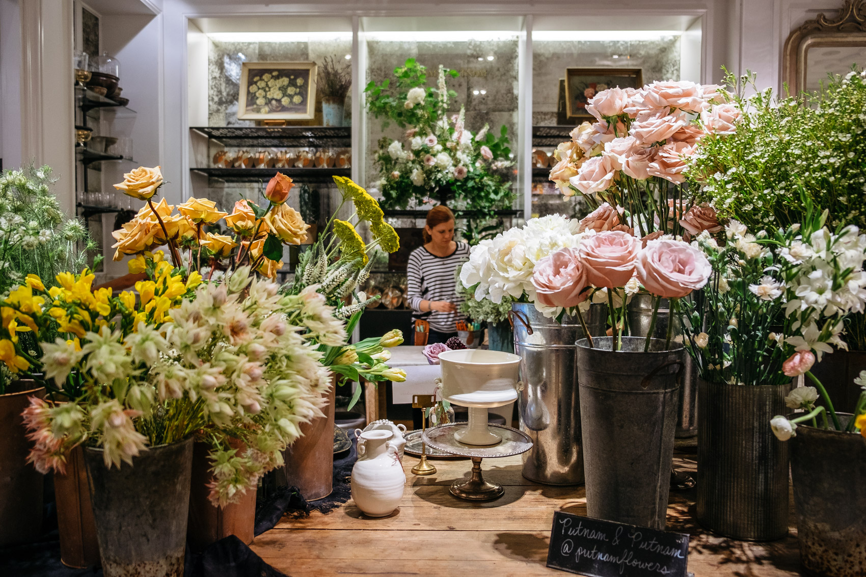 Putnam & Putnam flower shop in the Flatiron District