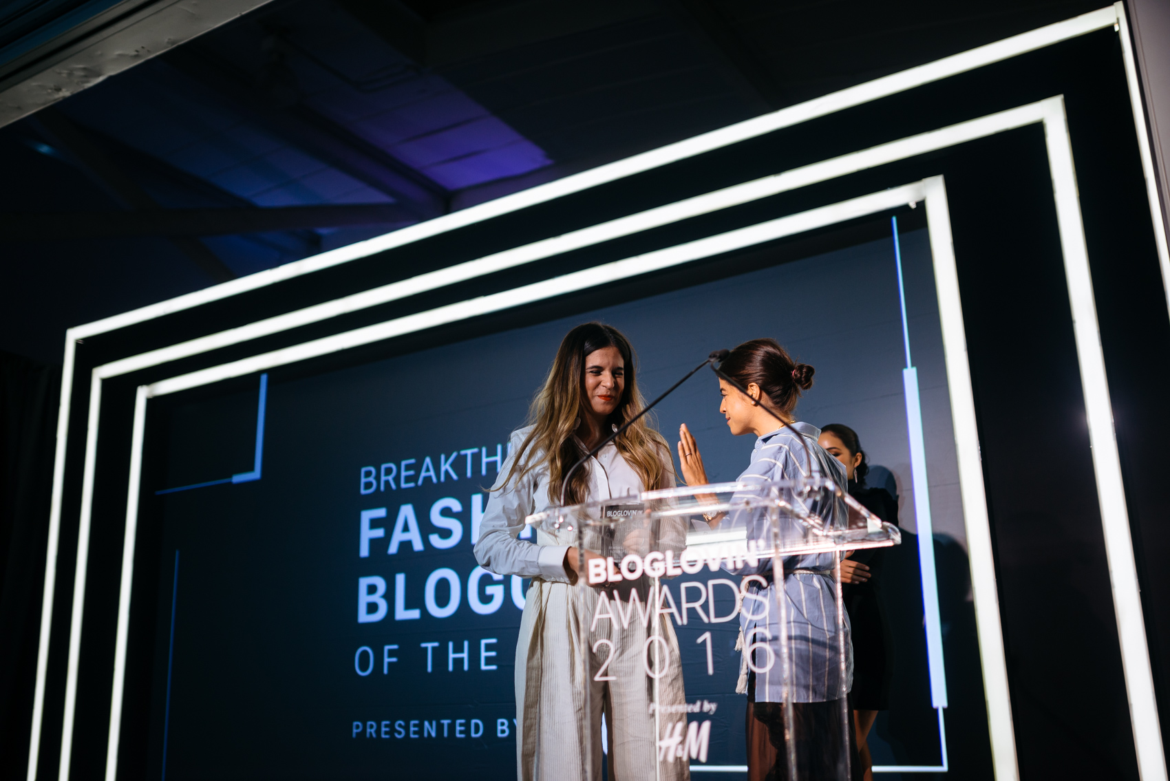 Maristella wins Breakthrough Fashion Blogger of the Year at the 2016 Bloglovin Awards