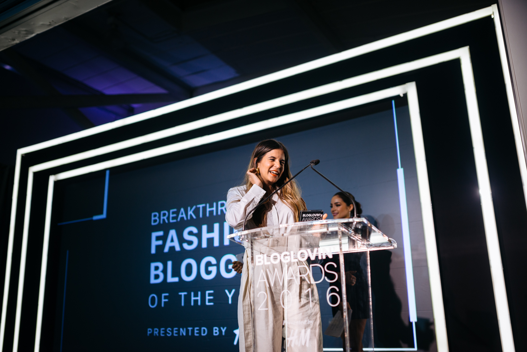 Maristella is the winner of the Breakthrough Fashion Blogger of the Year award at the Bloglovin Awards 2016