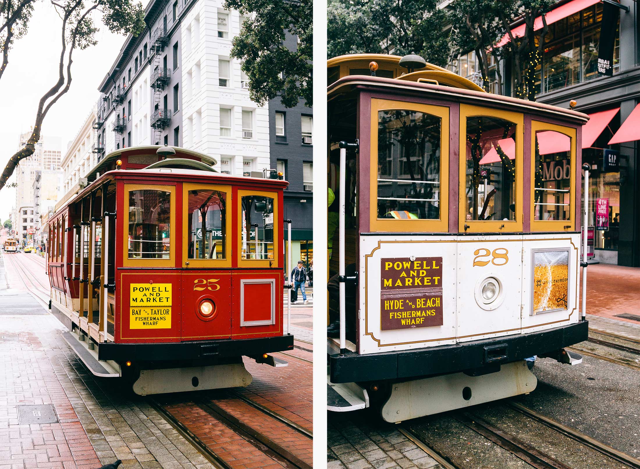 San Francisco must see Cable Cars