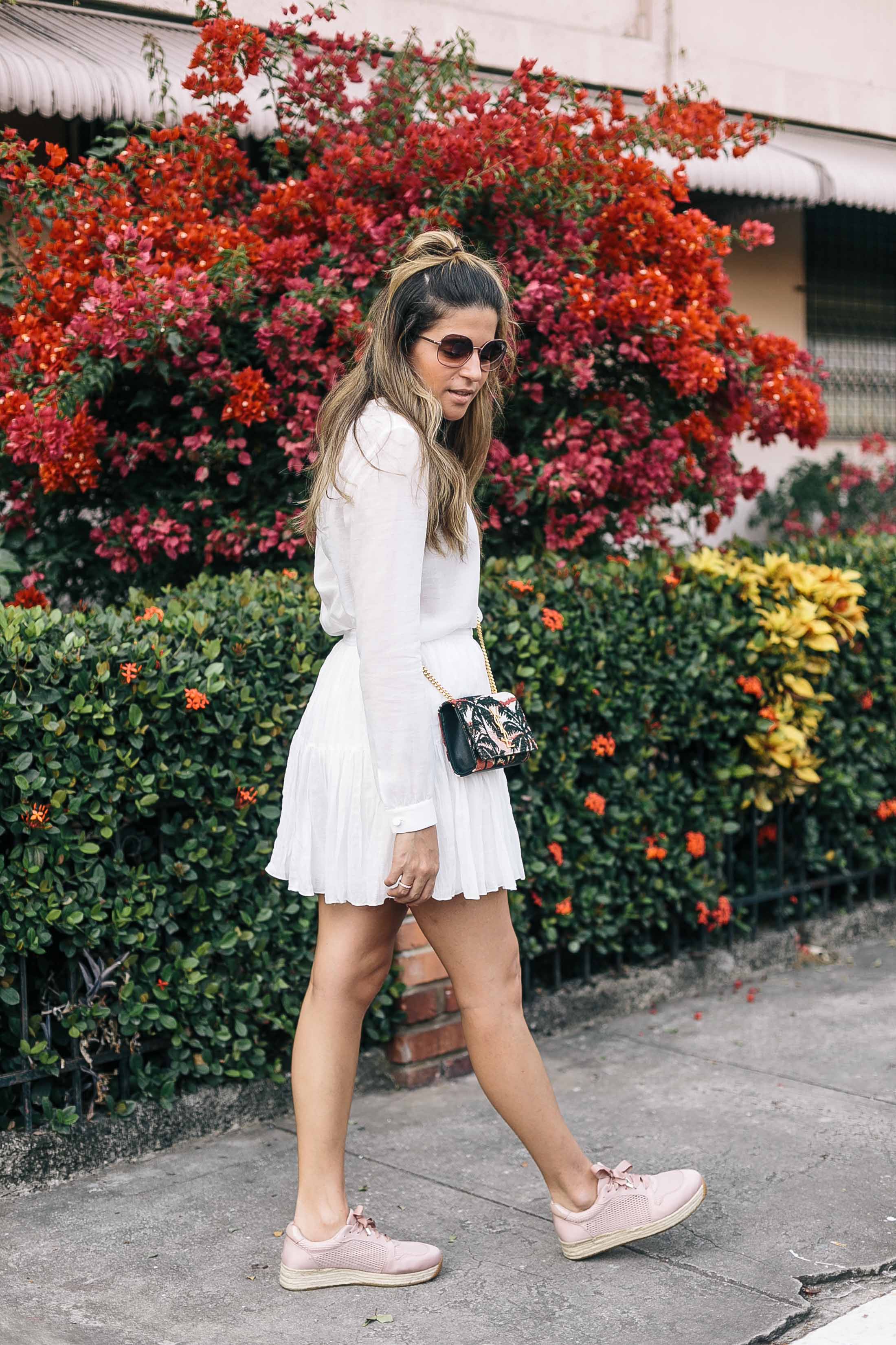All white casual everyday summer outfit idea by A Constellation