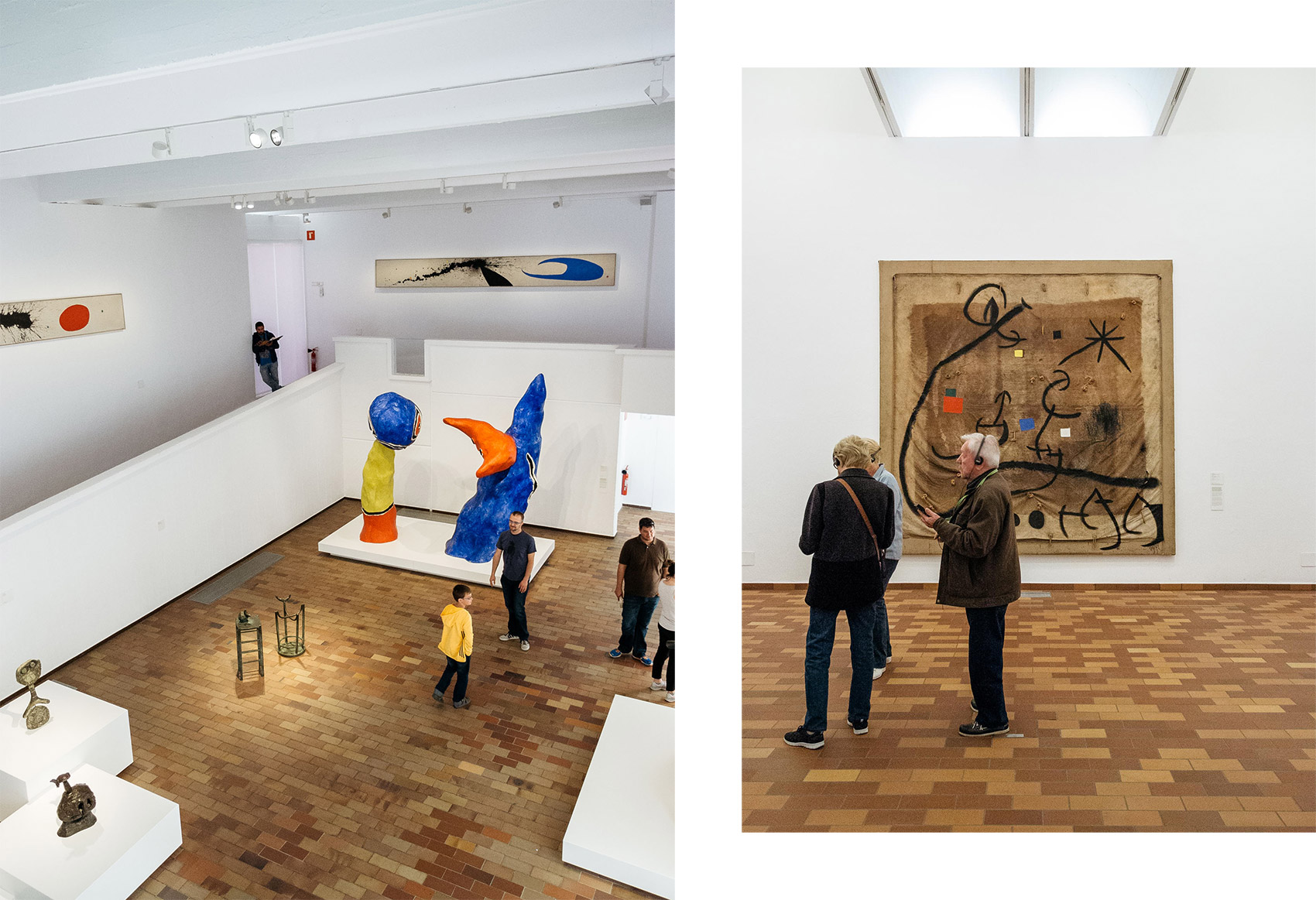 The Joan Miró Foundation is a great museum to visit with the whole family