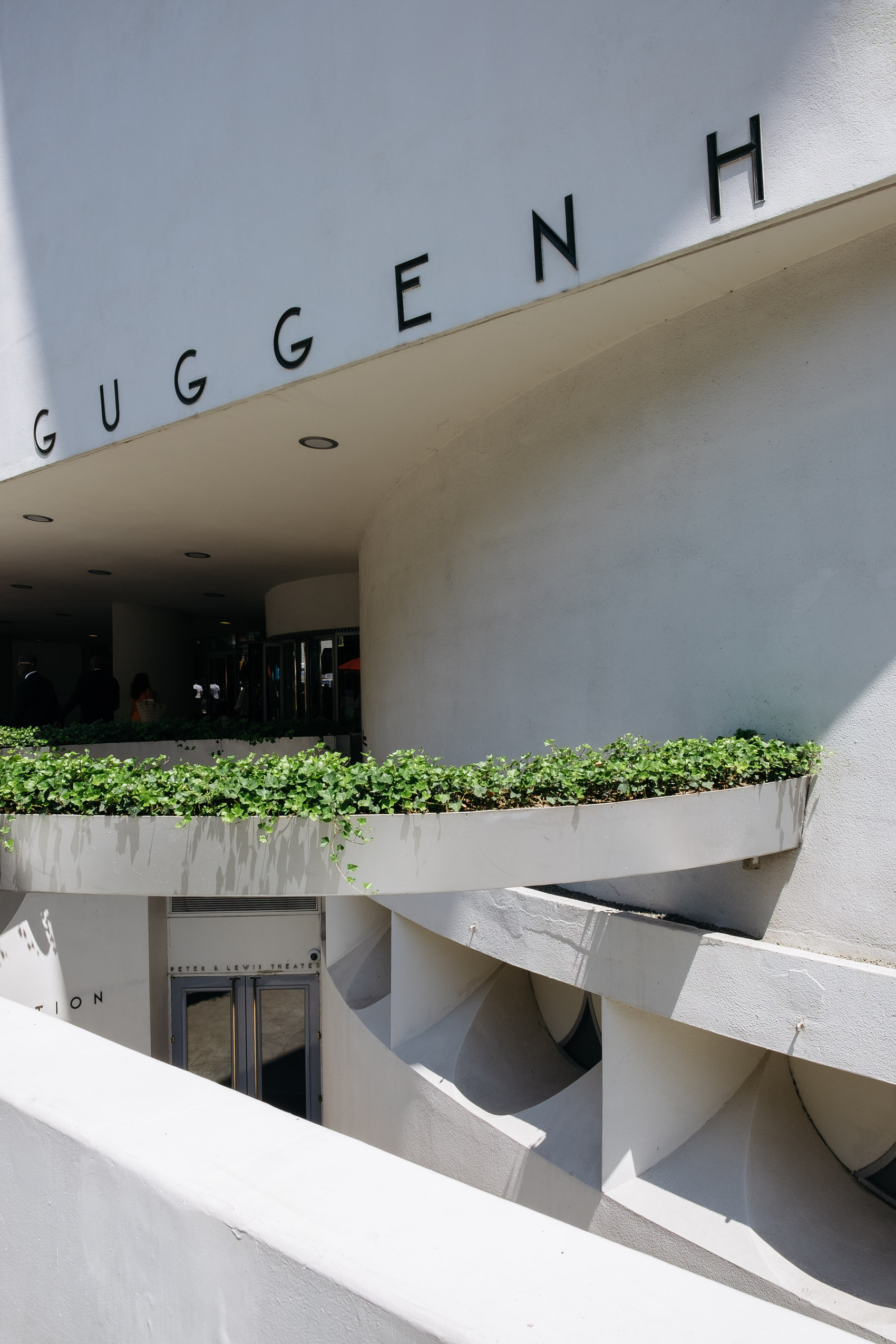 The New York Guggenheim Museum exterior façade