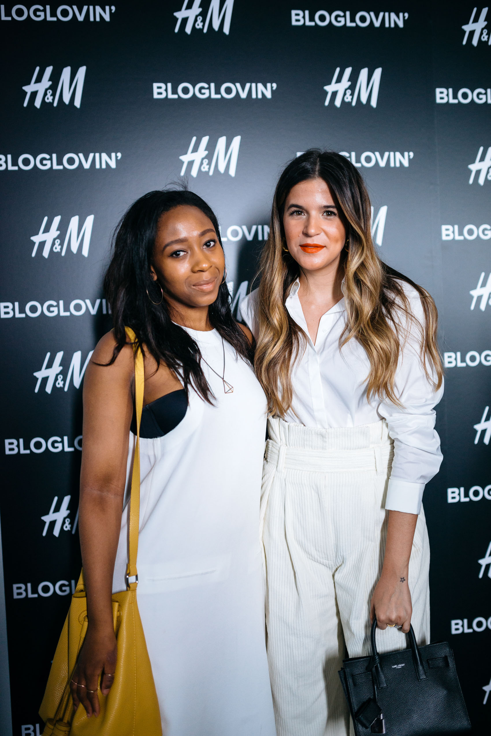 Maristella Gonzalez and Christina Shutti at the Bloglovin Awards 2016