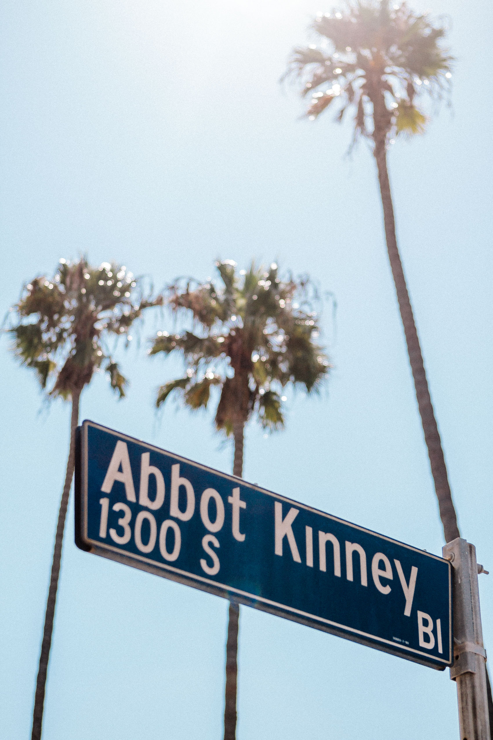 Abbot Kinney Boulevard in Venice Beach Los Angeles