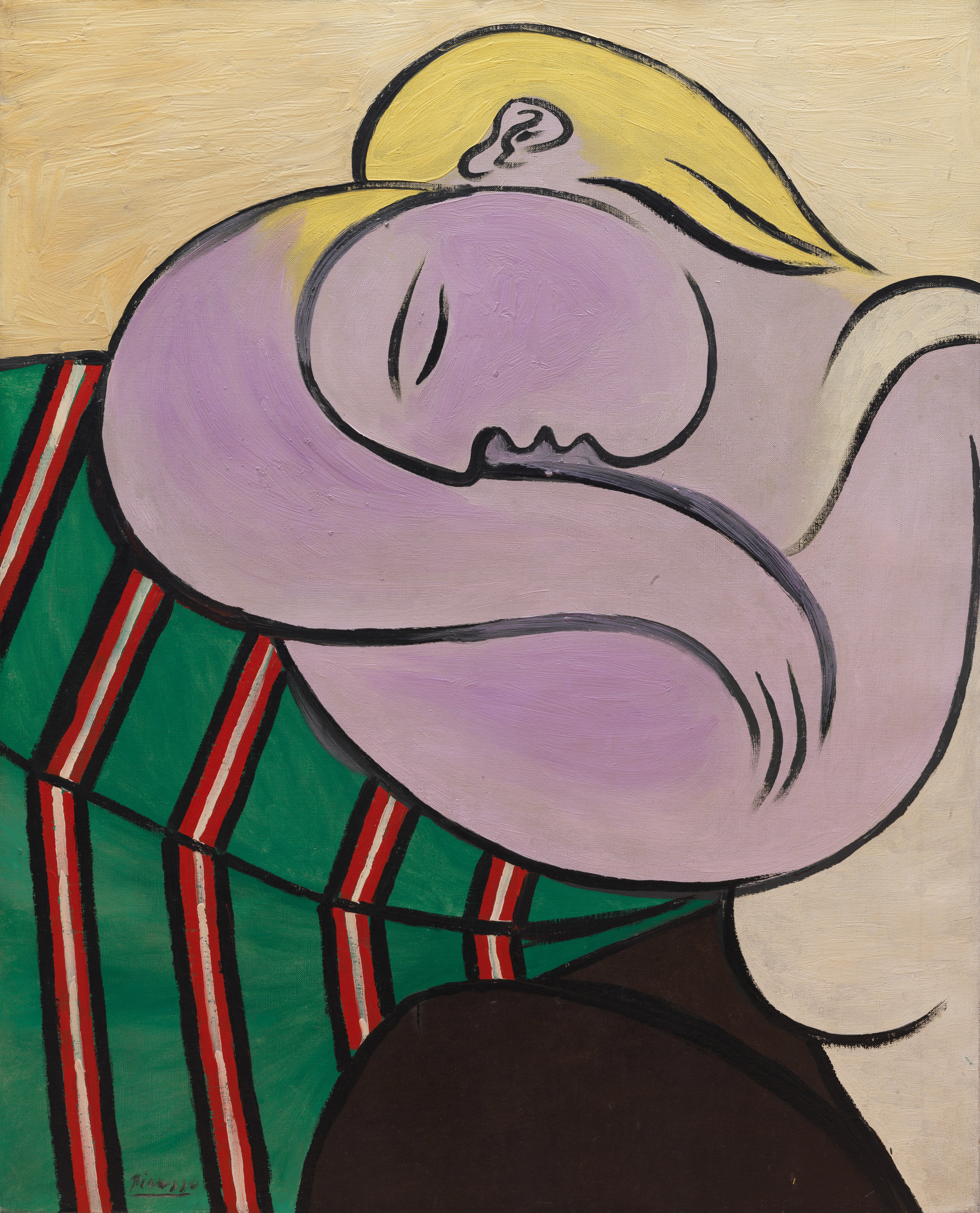 Picasso's Woman With Yellow Hair