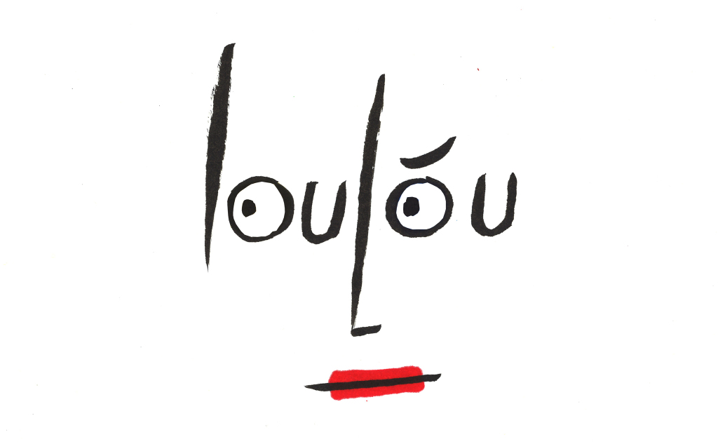 Jean Charles de Castelbajac logo for LouLou restaurant