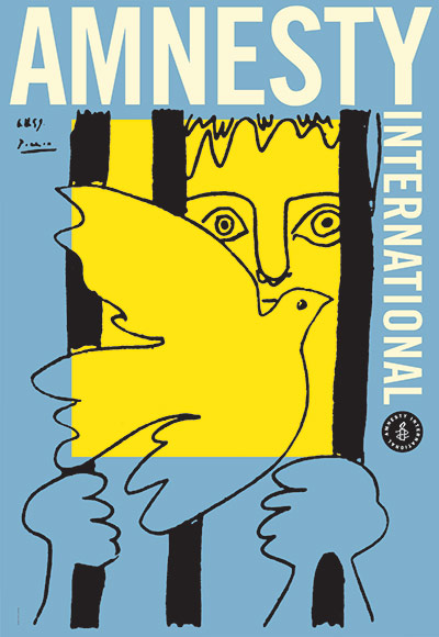 Picasso's Amnesty international poster