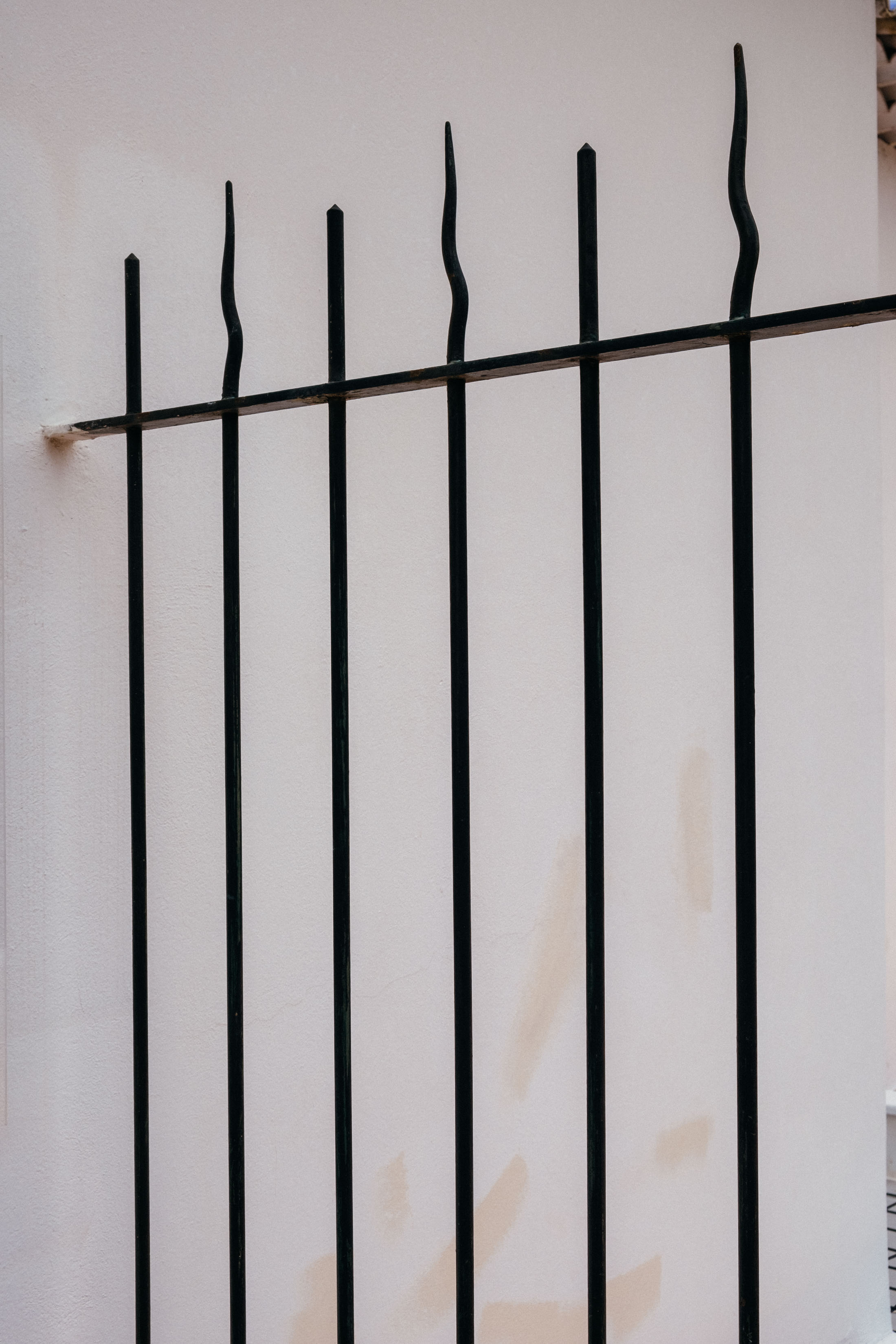 Fence at Matisse's Rosary Chapel in Vence, France
