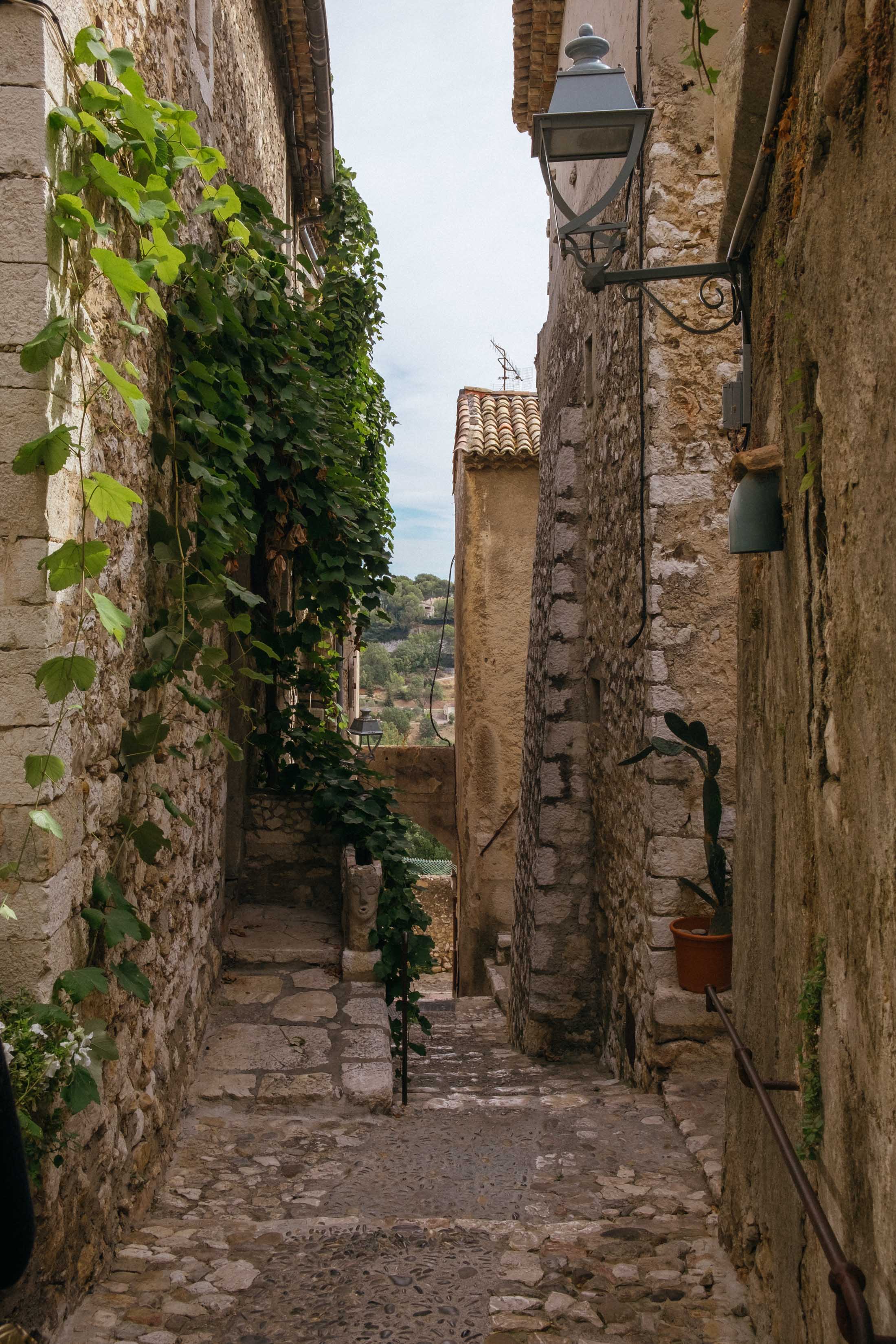 The view from the top in Saint Paul de Vence