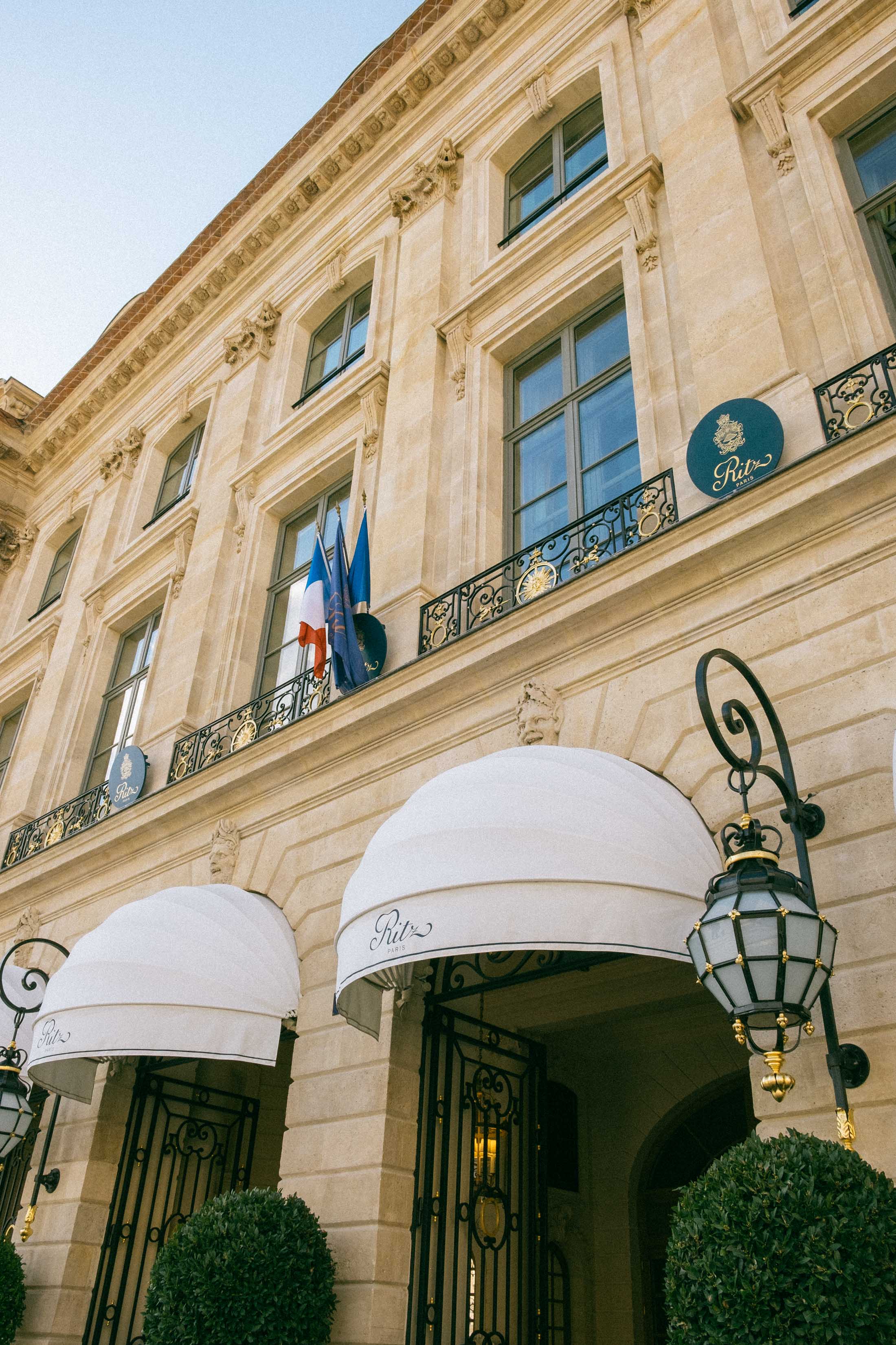 Ritz hotel in Paris